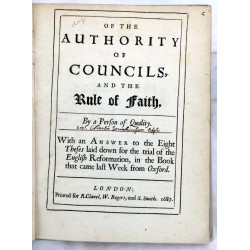 Of the authority of councils
